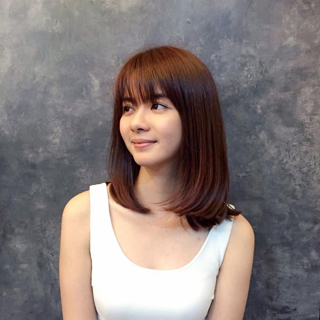 Medium Length Bob Hairstyle For Asian Girls  (View 14 of 20)