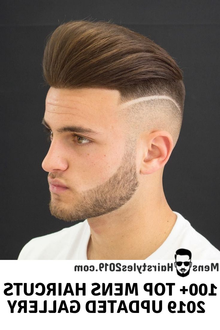Mens Hairstyles 2019 ! Top 100+ Mens Haircuts, Variations Gallery In Well Known Fauxhawk Hairstyles With Front Top Locks (View 12 of 20)