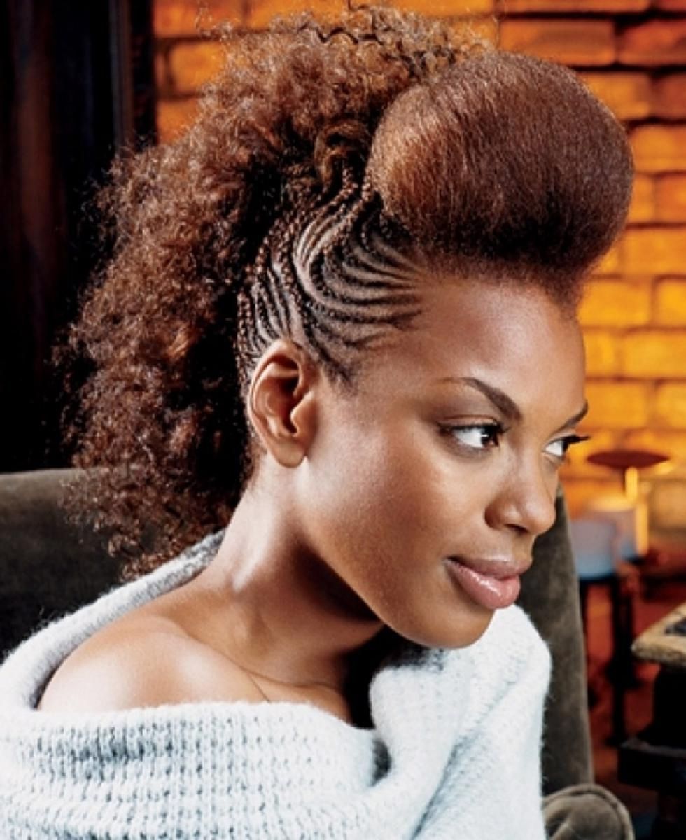 Mohawk Braids: 12 Braided Mohawk Hairstyles That Get Attention Inside Recent Work Of Art Mohawk Hairstyles (View 13 of 20)