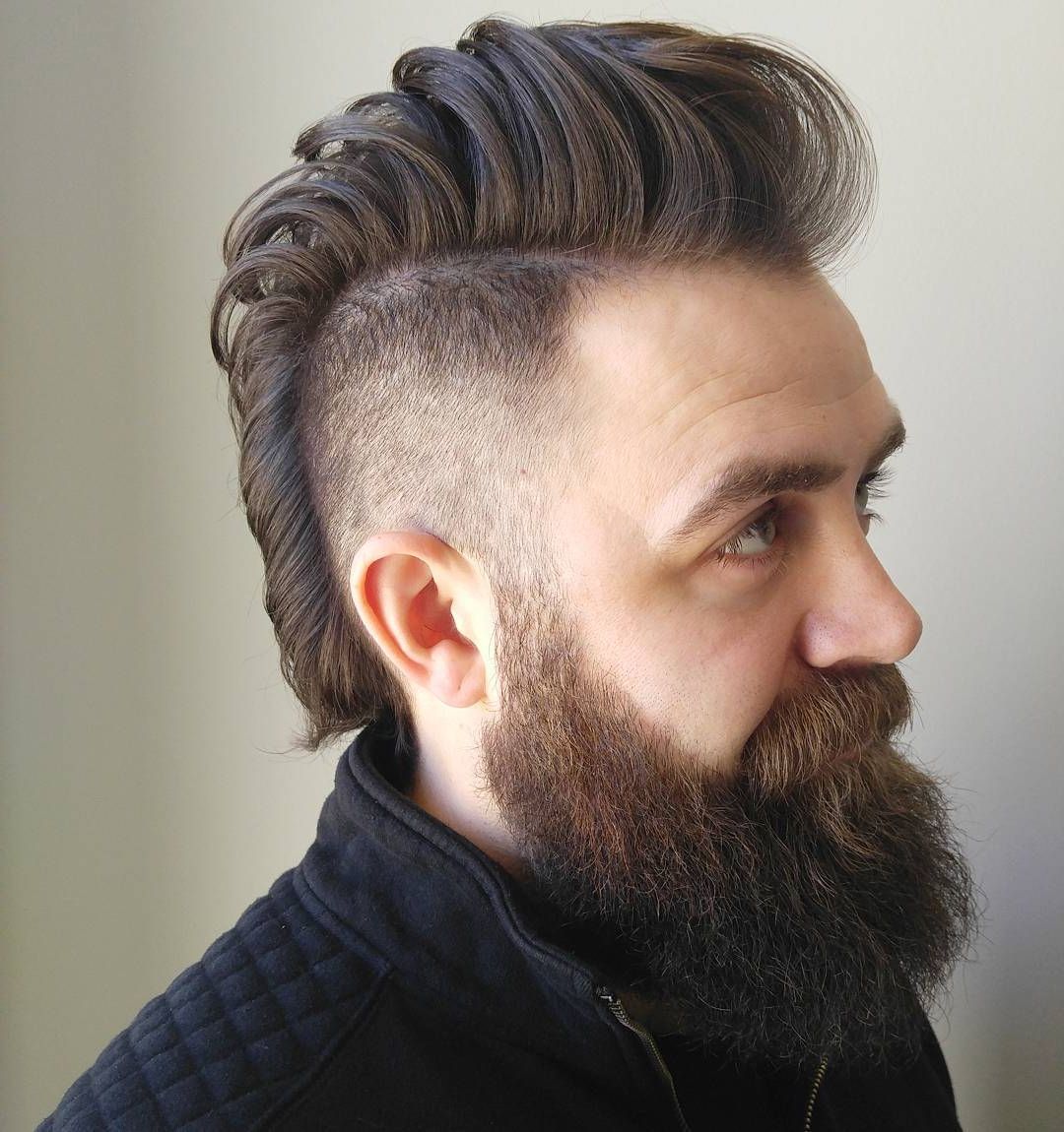Mohawk Fade Haircuts Regarding Popular Unique Color Mohawk Hairstyles (View 13 of 20)
