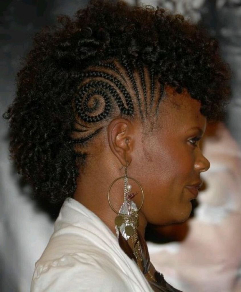 Mohawk Hairstyles For Black Women Braids (View 14 of 20)