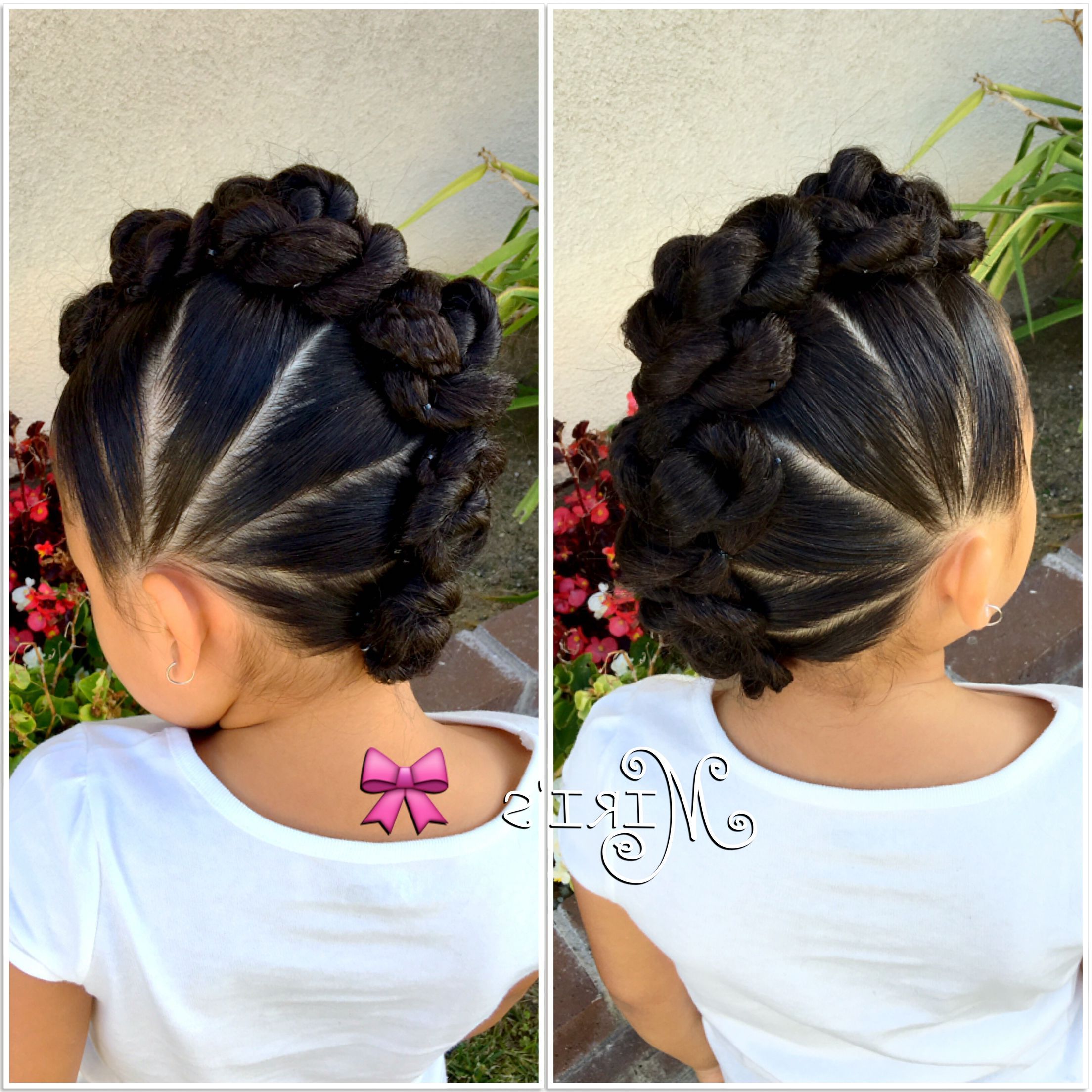 Mohawk With Twists Hair Style For Little Girls (View 3 of 20)