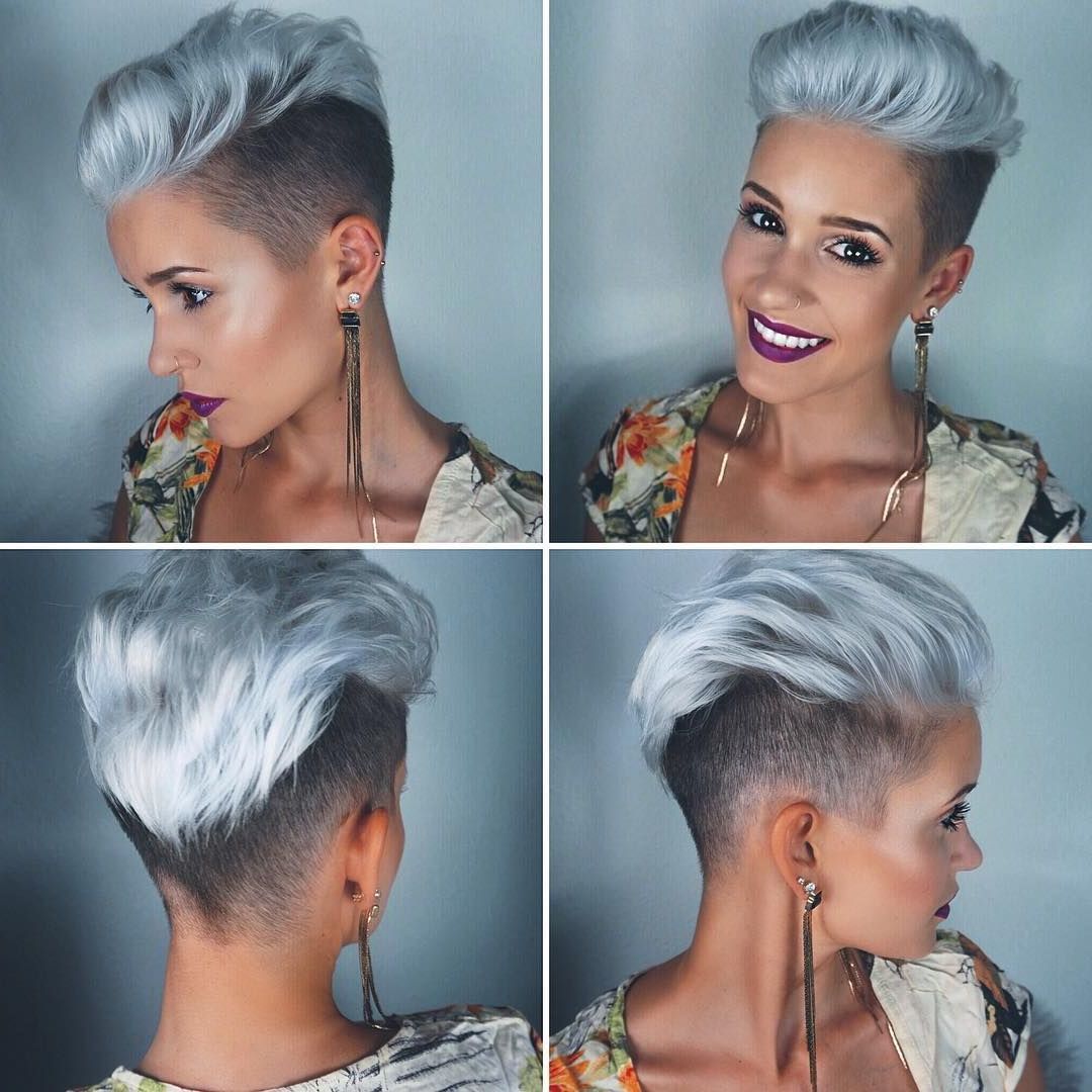 Most Current Long Platinum Mohawk Hairstyles With Faded Sides Intended For Prettyfacesxo (View 16 of 20)