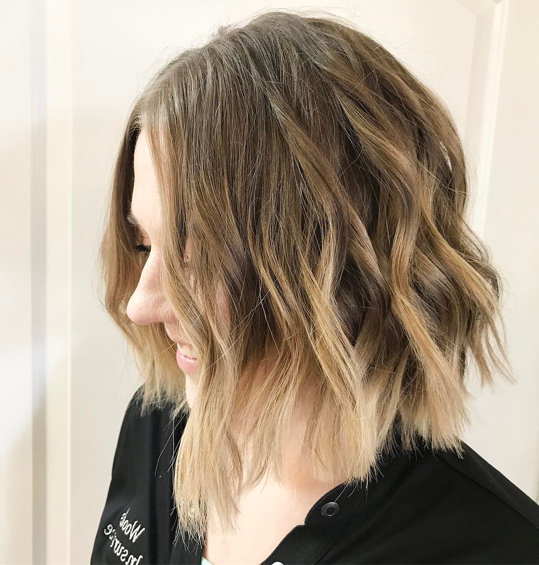 Most Current Trendy Medium Hairstyles For Thin Hair Within 10 Beautiful Medium Bob Haircuts &edgy Looks: Shoulder Length (Gallery 20 of 20)