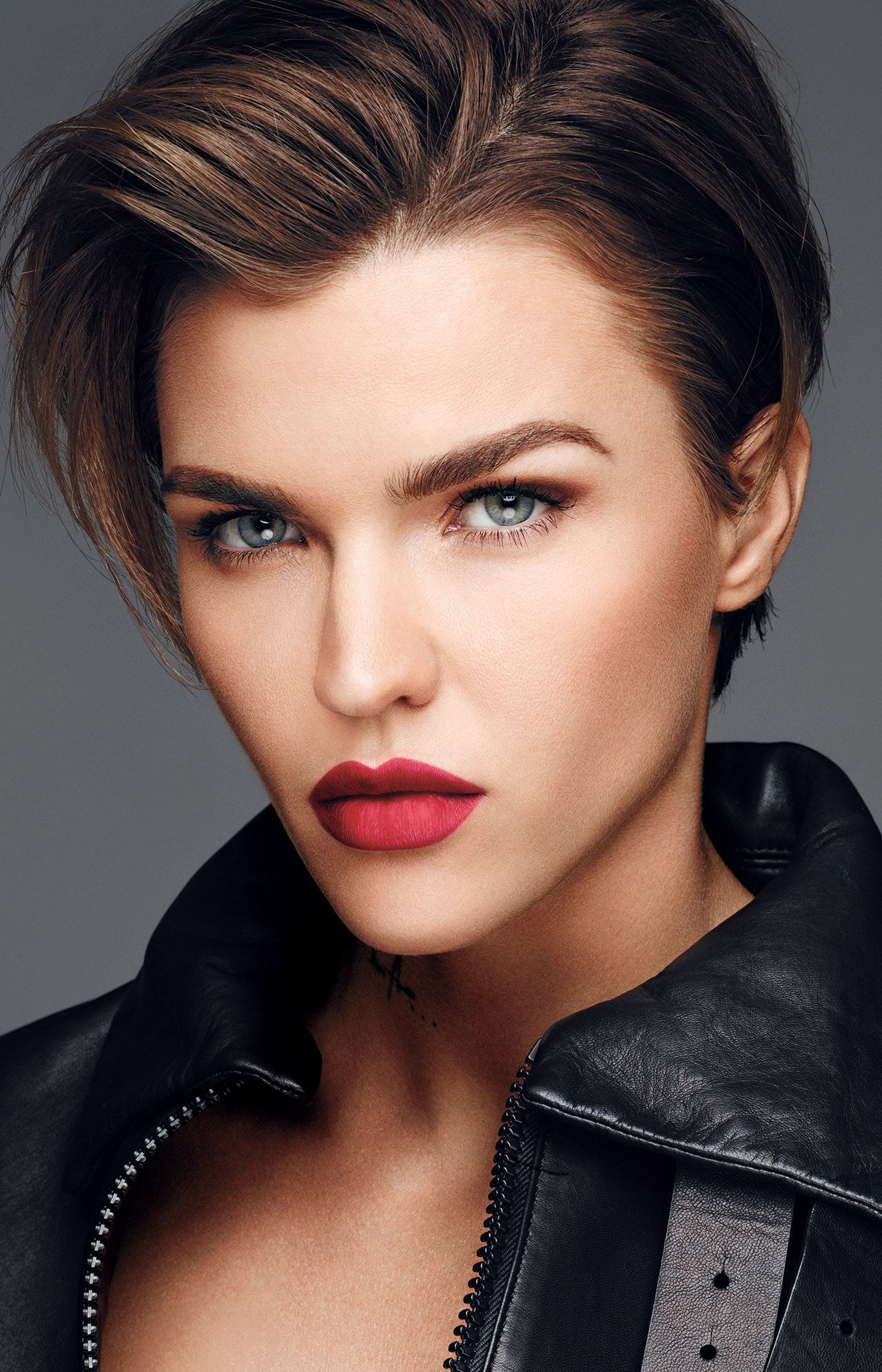 Most Recent Ruby Rose Medium Hairstyles Inside Ruby Rose Source:l'oréal (View 1 of 20)
