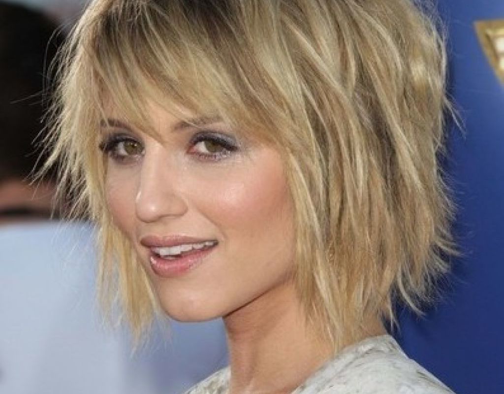 Most Recently Released Medium Haircuts With Bangs For Fine Hair In Short To Medium Layered Hairstyles For Fine Hair – Hairstyle For (View 11 of 20)
