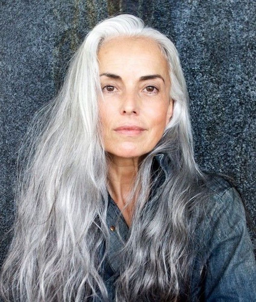 Most Recently Released Medium Hairstyles For Grey Haired Woman Throughout 30 Stylish Gray Hair Styles For Short And Long Hair (View 12 of 20)