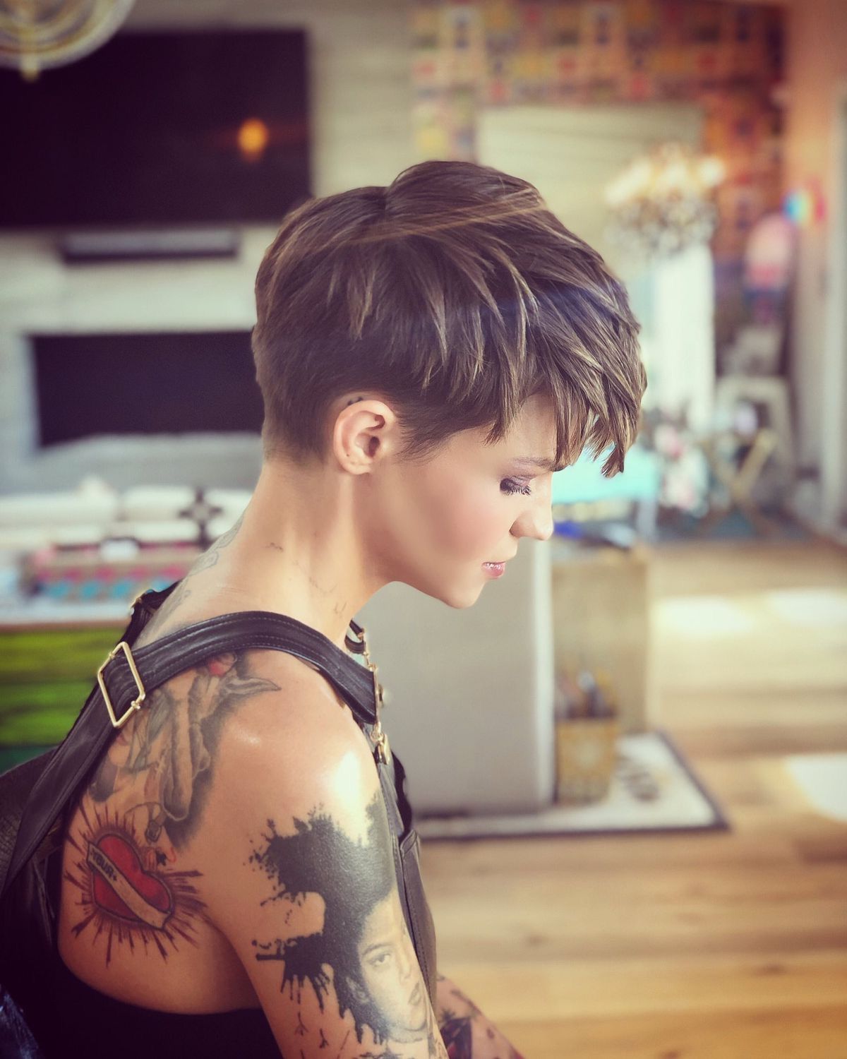 Most Up To Date Tattoo You Tonight Faux Hawk Hairstyles For Love Her Tattoos (View 13 of 20)