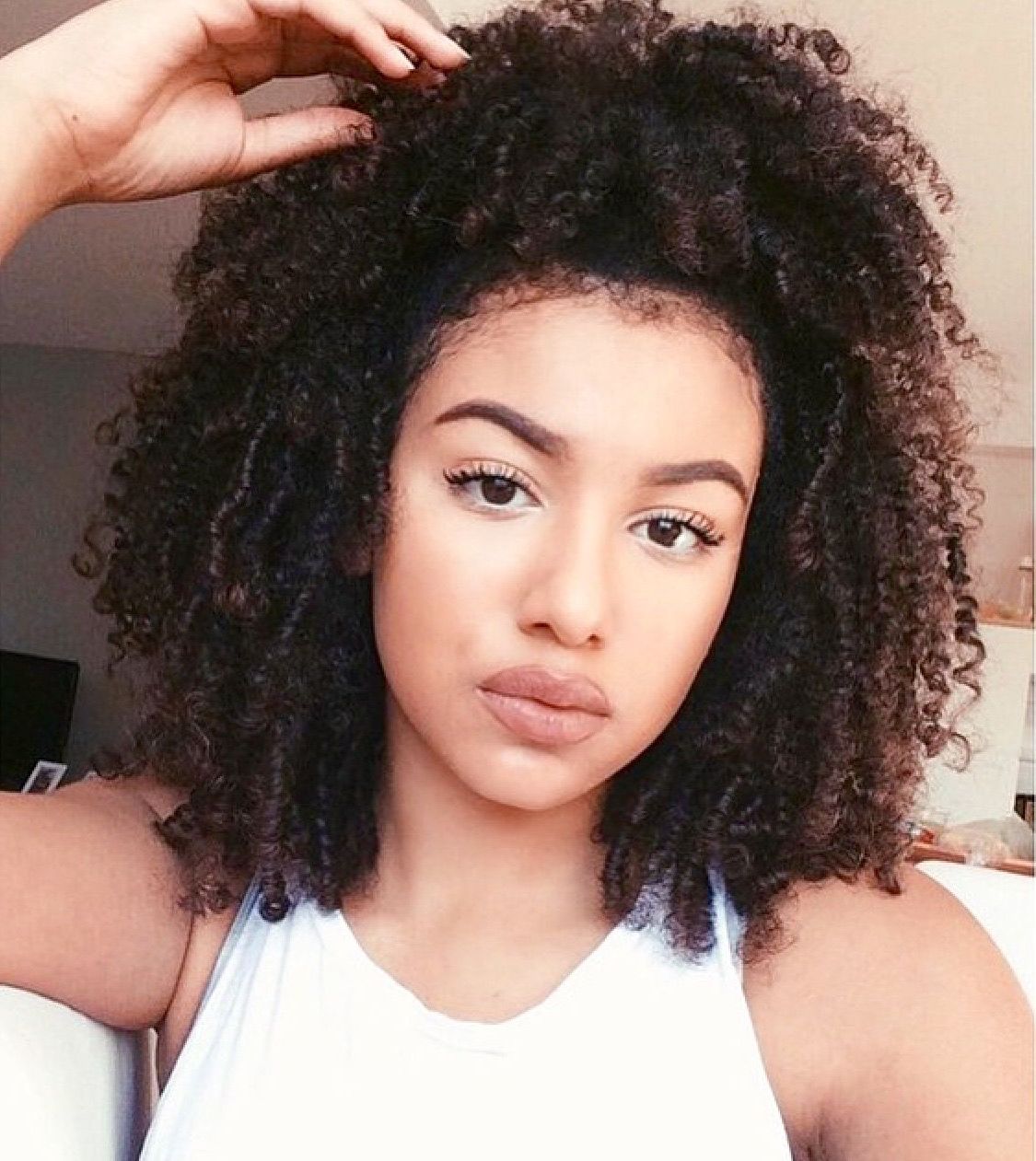 Natural Hair With Regard To 2017 Medium Haircuts For Naturally Curly Black Hair (Gallery 19 of 20)
