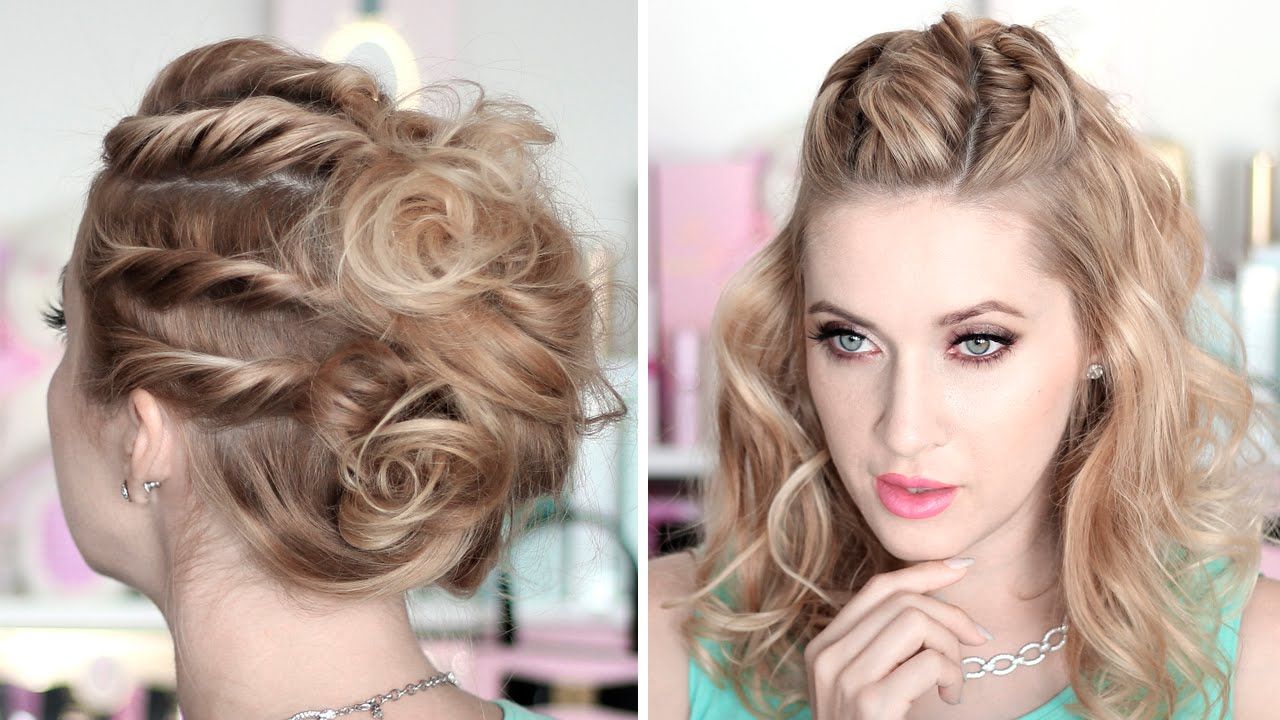 Newest Dinner Medium Hairstyles Throughout Medium Hairstyle : Party Hairstyles For Medium Hair With Gown Dinner (View 15 of 20)