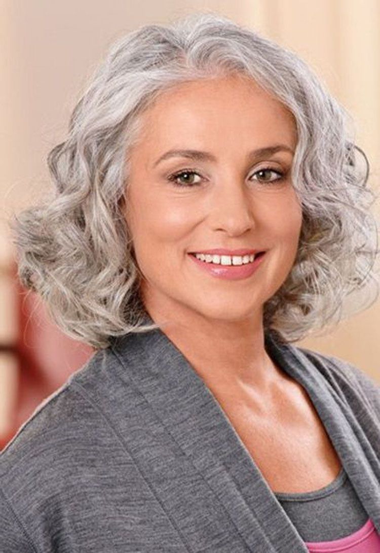Pinterest Regarding Most Recently Released Medium Hairstyles For Gray Hair (View 12 of 20)