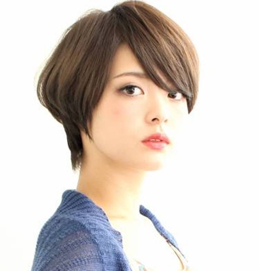 Popular Medium Hairstyles For Asian Round Face Throughout Asian Shortairstyles For Round Faces Mens Medium Women Short (View 20 of 20)