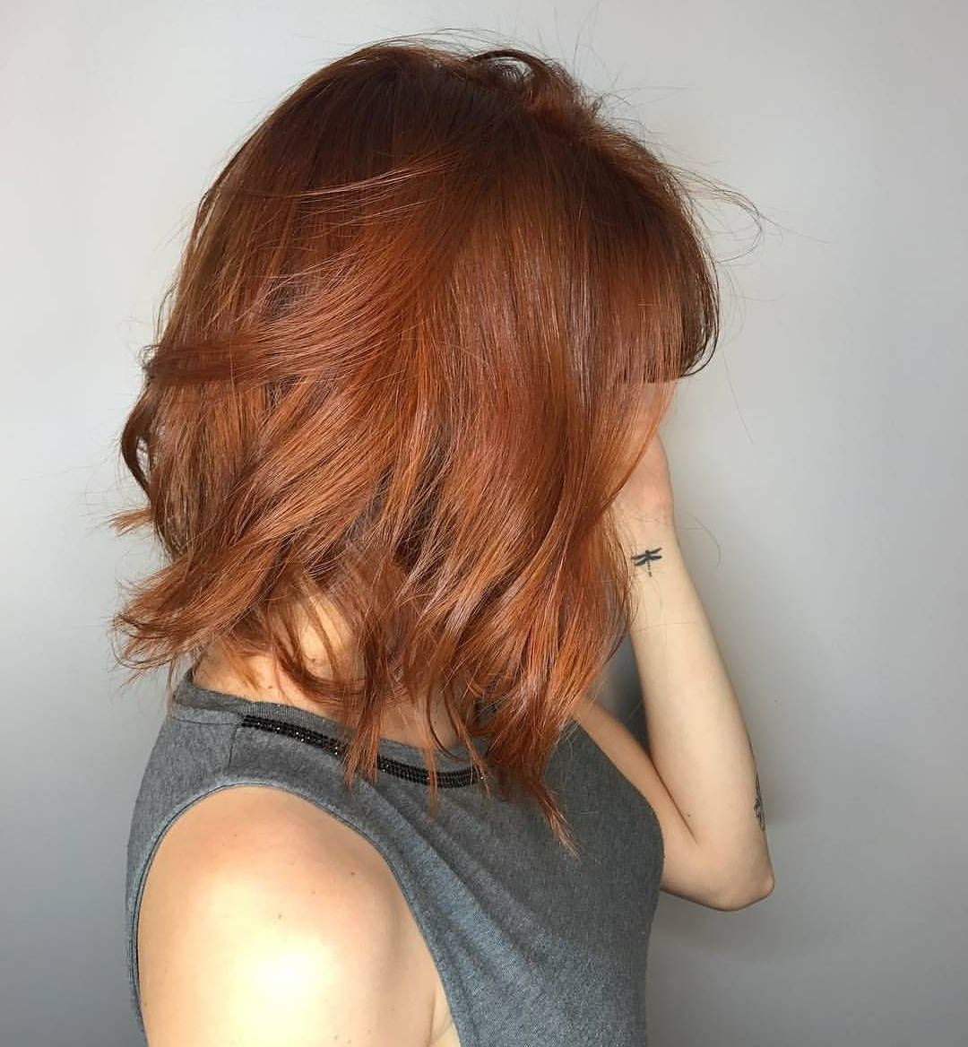 Preferred Auburn Medium Haircuts Inside 10 Super Cute And Easy Medium Hairstyles 2019 (Gallery 1 of 20)