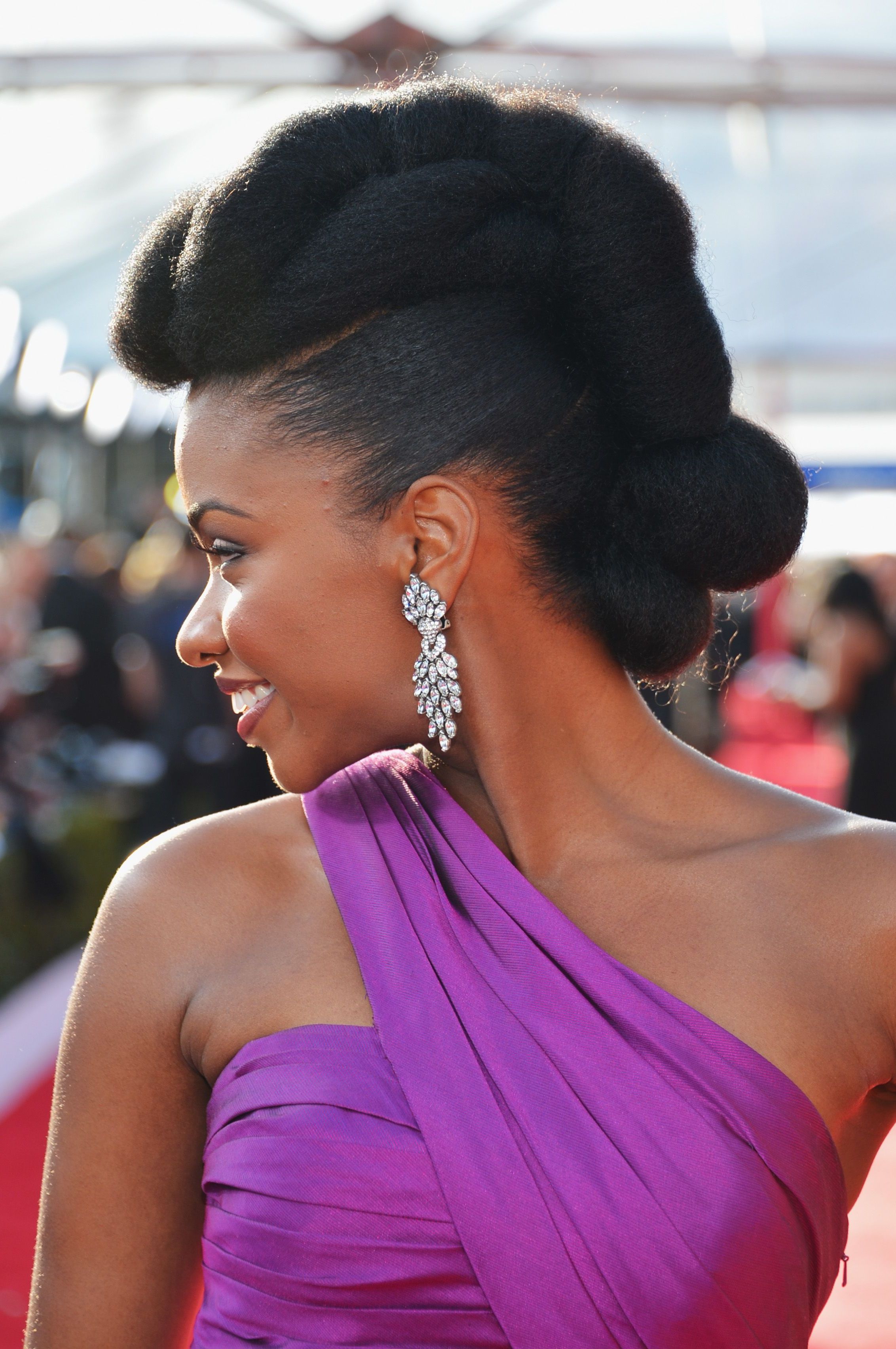 Preferred Medium Hairstyles Black Women With Regard To 30 Easy Natural Hairstyles For Black Women – Short, Medium & Long (View 20 of 20)