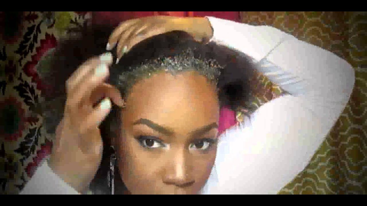 Quick Hairstyles For Medium Hair Black Women – Youtube In 2017 Medium Hairstyles For African Hair (View 10 of 20)