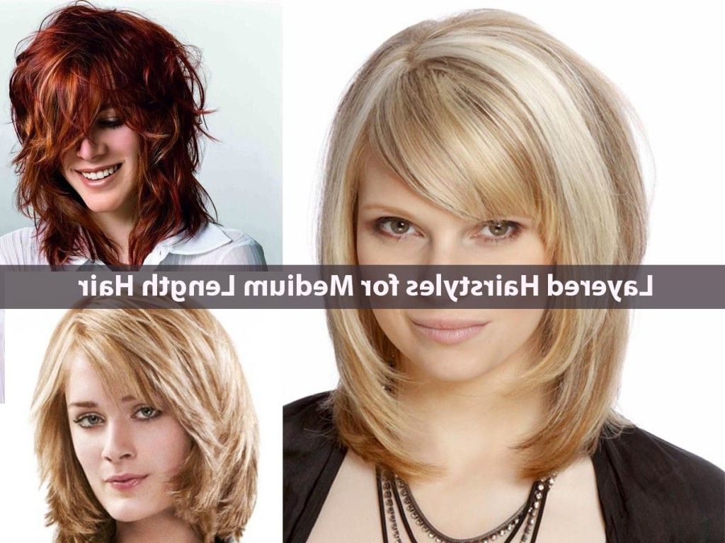 Recent Medium Hairstyles In Layers Throughout Medium Length Hairstyles No Layers – Hairstyle For Women & Man (View 15 of 20)