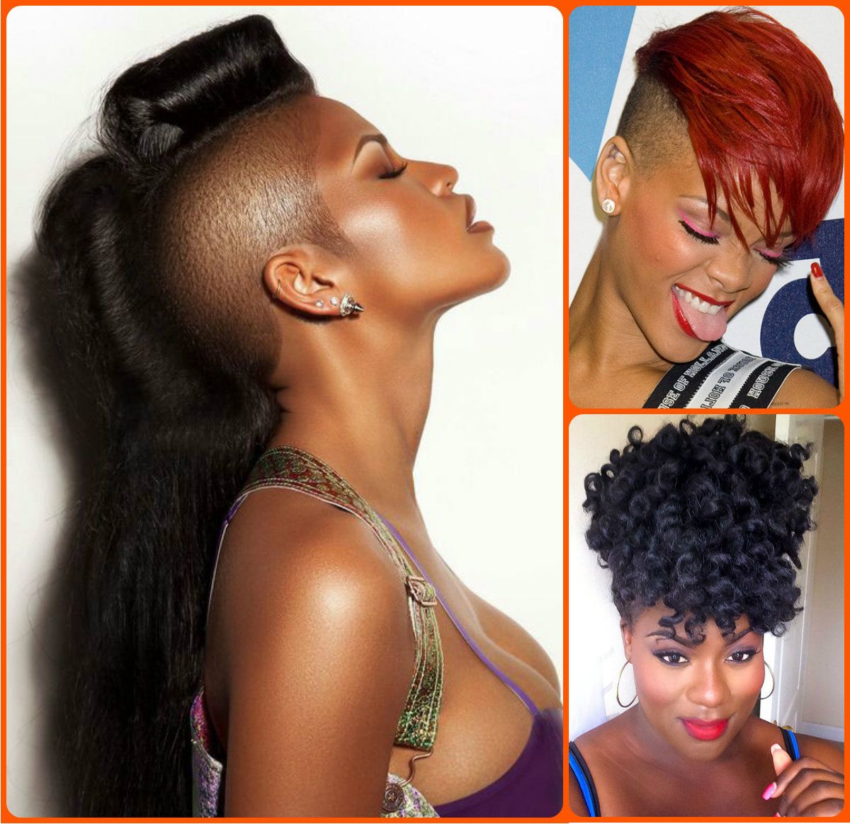Recent Side Mohawk Hairstyles Pertaining To Jazzy Mohawk Hairstyles For Black Women (View 15 of 20)