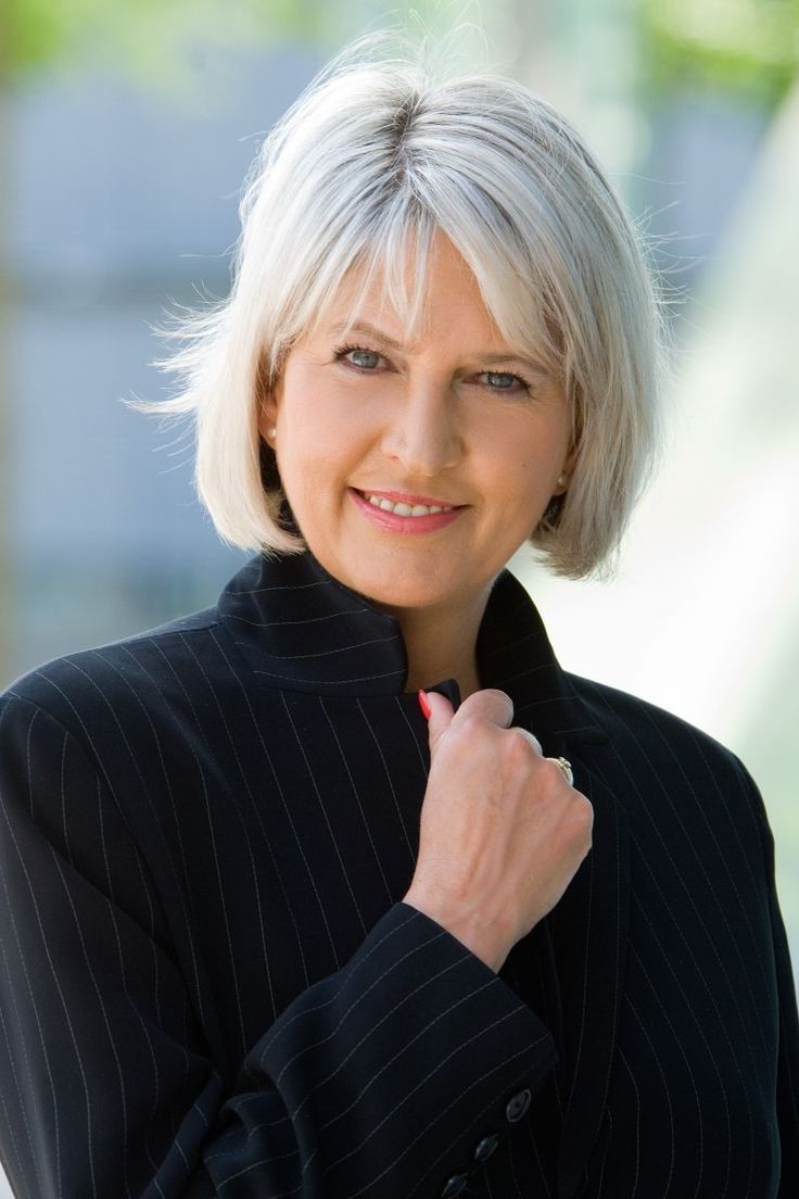 Shoulder Length Hairstyles Gray Hair The Silver Fox Stunning Gray Pertaining To Trendy Medium Hairstyles For Gray Hair (View 6 of 20)