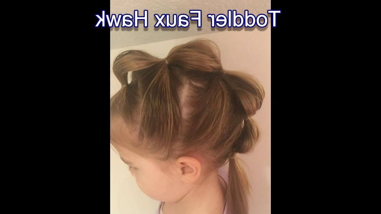 Toddler Faux Hawk Pony Style Fine Hair (View 9 of 20)