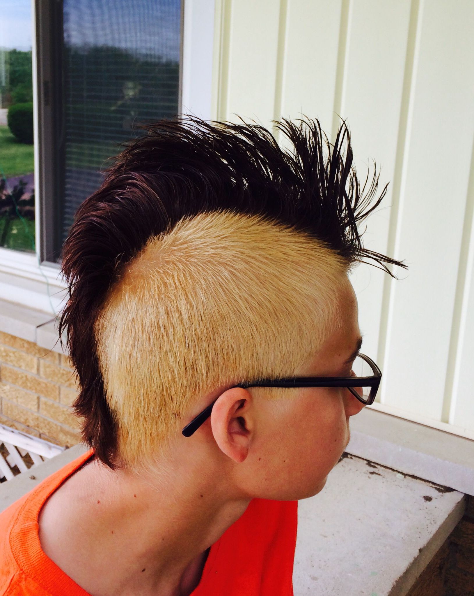 Trendy Bleached Mohawk Hairstyles Intended For 4rv And Bleach Mohawk (View 14 of 20)