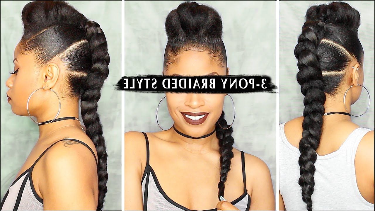 Tutorial – Youtube Throughout Most Recent Mohawk Hairstyles With Multiple Braids (View 10 of 20)