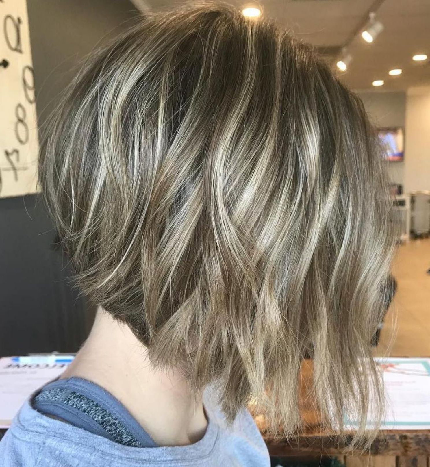 Well Known Layered Tousled Bob Hairstyles Inside 60 Layered Bob Styles: Modern Haircuts With Layers For Any Occasion (Gallery 20 of 20)