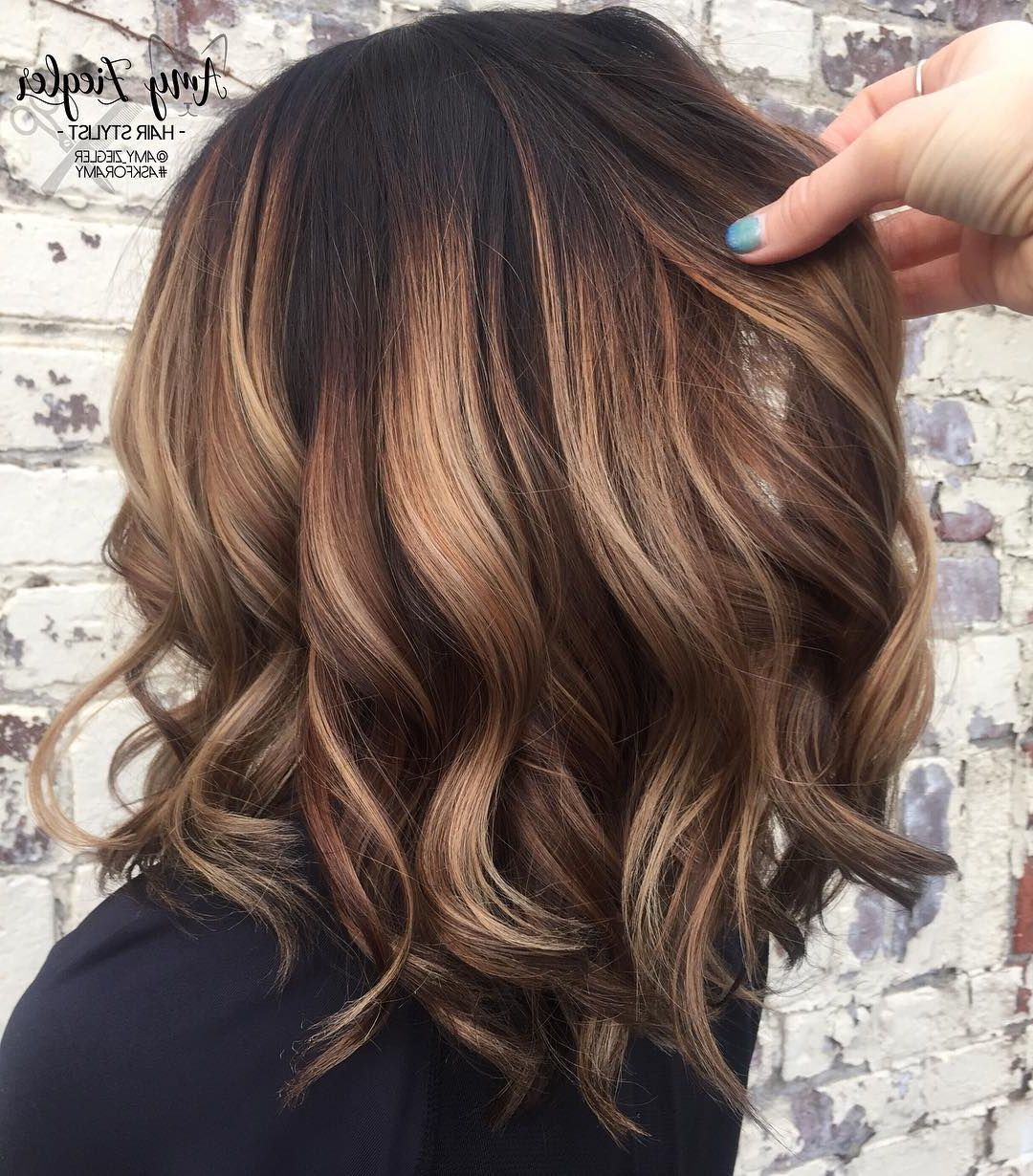 Well Liked Medium Hairstyles With Balayage Inside Best Brown Balayage Hair Designs For Medium Length Hair, Medium (View 18 of 20)
