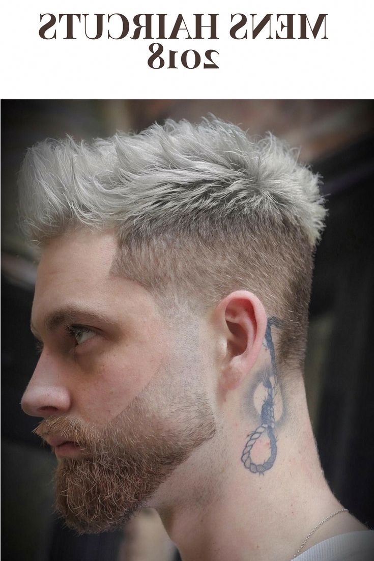Widely Used Fauxhawk Hairstyles With Front Top Locks Throughout Top 100 Mens Haircuts 2018 Textured Fauxhawk + Fade Check Out Our (View 4 of 20)