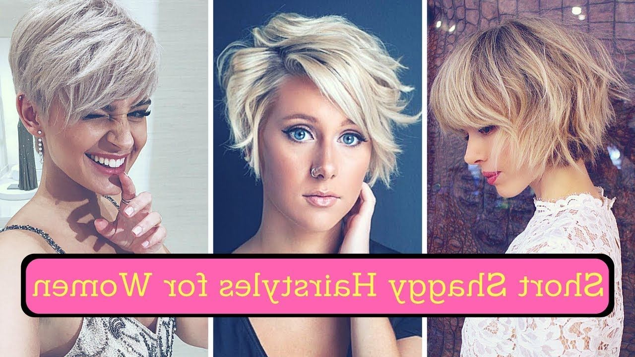 Widely Used Shaggy Medium Haircuts Throughout Short Shaggy Hairstyles For Women (2018) – Shag Haircuts Medium And (View 9 of 20)