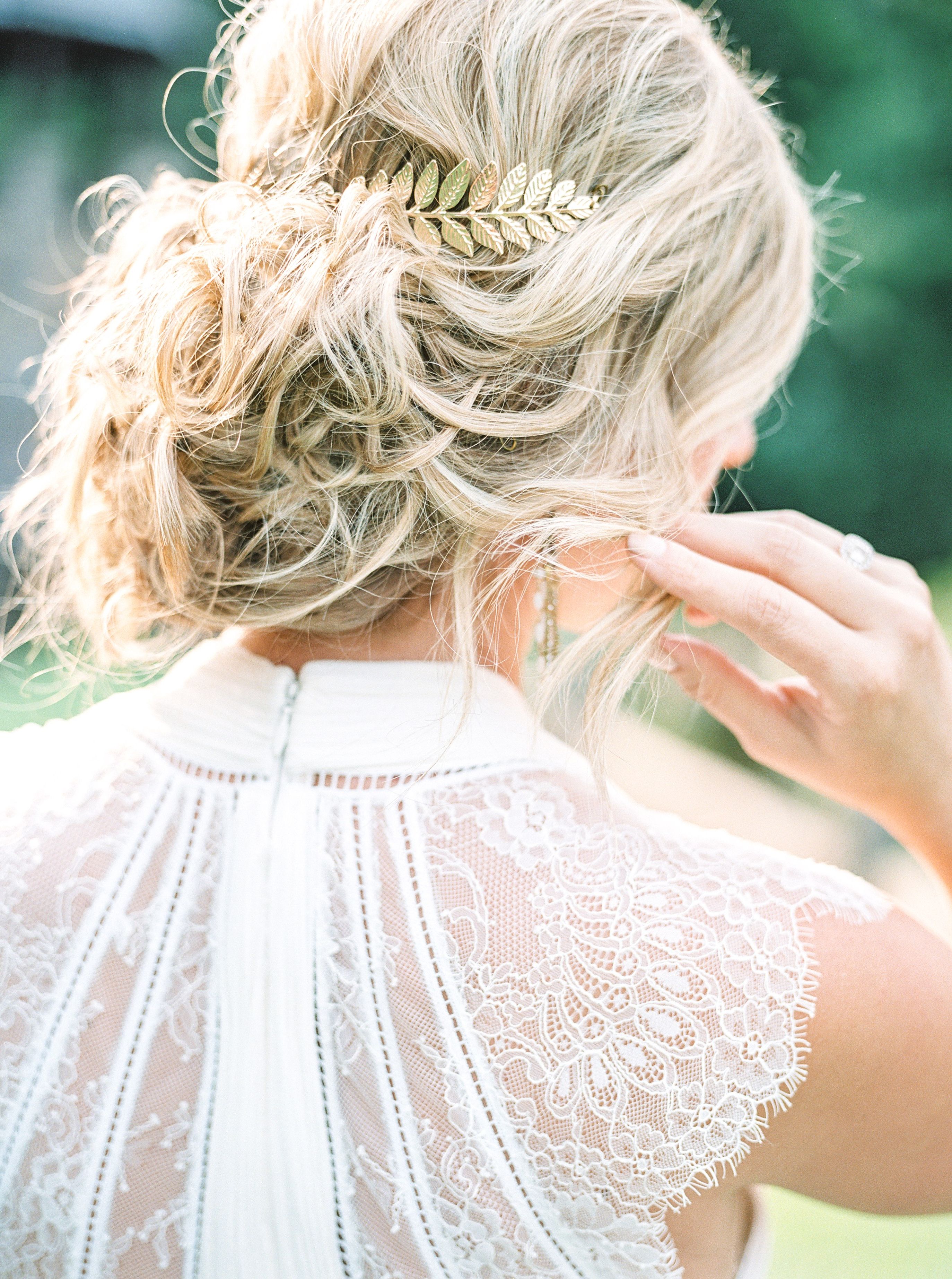 2017 Accessorized Undone Waves Bridal Hairstyles With Regard To 5 Bohemian Wedding Hairstyle Ideas And Accessories We're Totally (View 16 of 20)