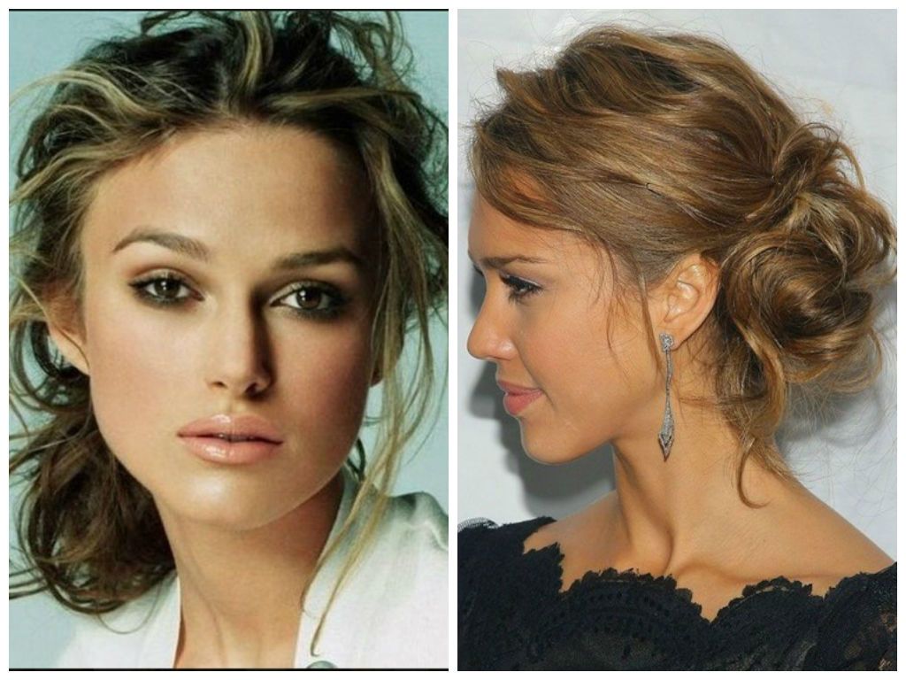 2017 Twisted Low Bun Hairstyles For Wedding Throughout 5 Messy Updo Hairstyle Idea's For Medium Length Or Long Hair – Hair (Gallery 20 of 20)