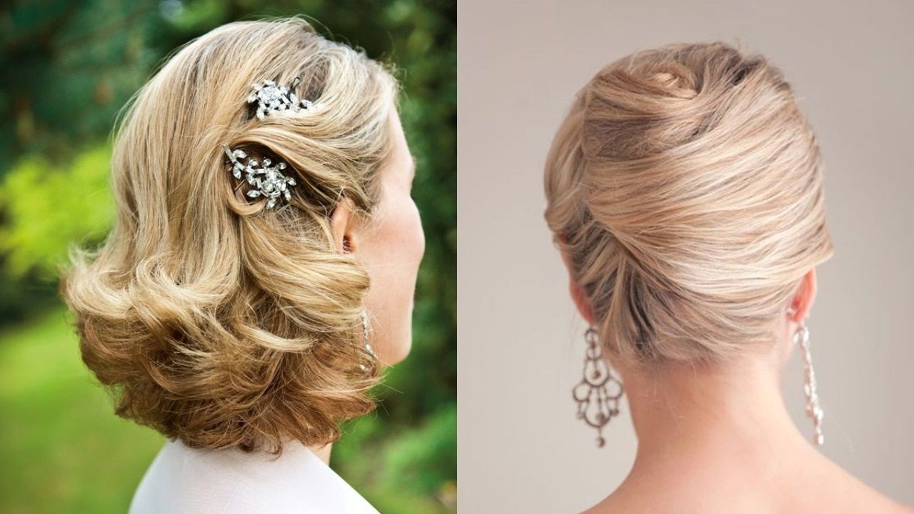 27 Elegant Looking Mother Of The Bride Hairstyles – Haircuts With Best And Newest Curly Blonde Updo Hairstyles For Mother Of The Bride (View 17 of 20)