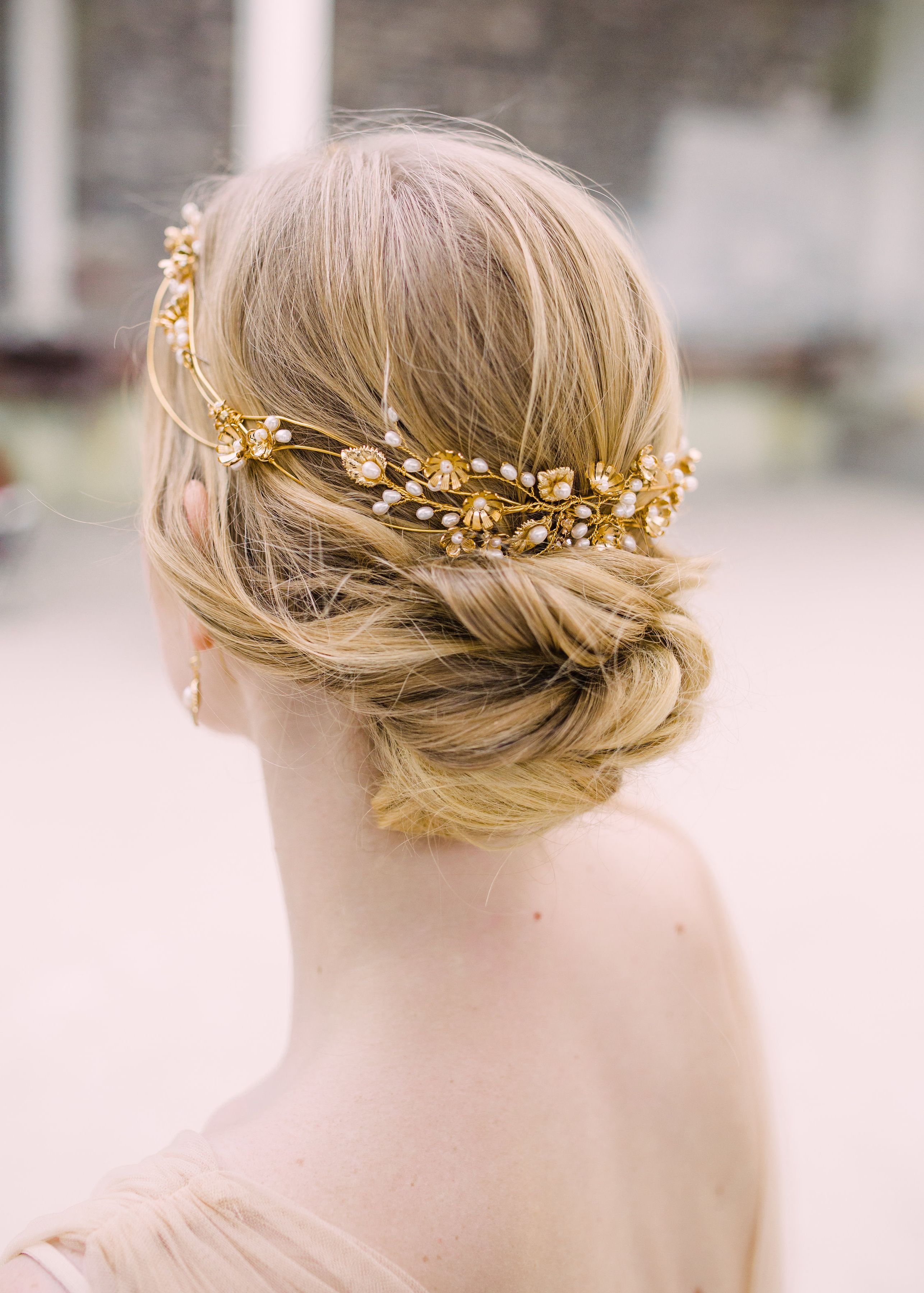 Bridal Hair Accessories: Accessorise Your Wedding Hairstyle – Hair Within Latest Chignon Wedding Hairstyles With Pinned Up Embellishment (View 5 of 20)