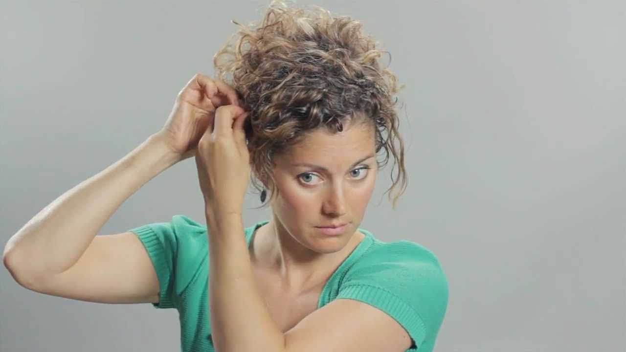 Curly Hair Updo – Hair Tutorial – Tasha Arnall – Youtube With Most Popular Pile Of Curls Hairstyles For Wedding (View 17 of 20)