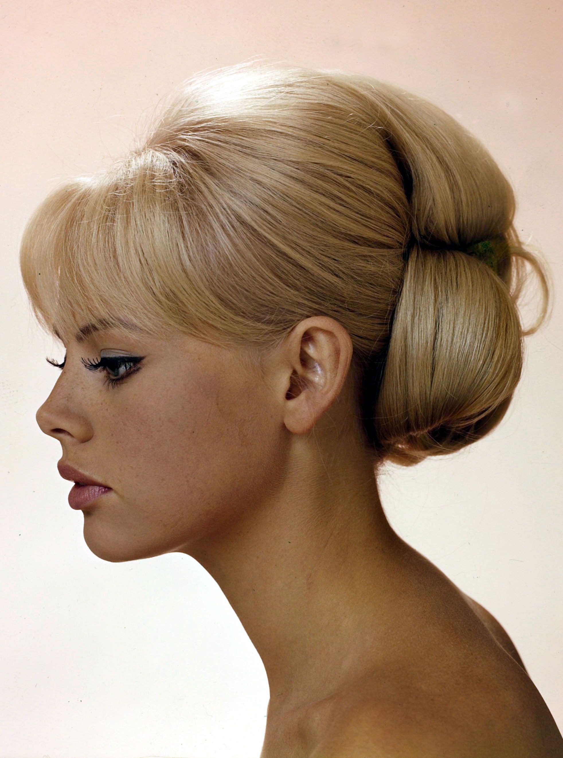 Famous Sleek And Voluminous Beehive Bridal Hairstyles With 60s Beehive Hair (View 1 of 20)