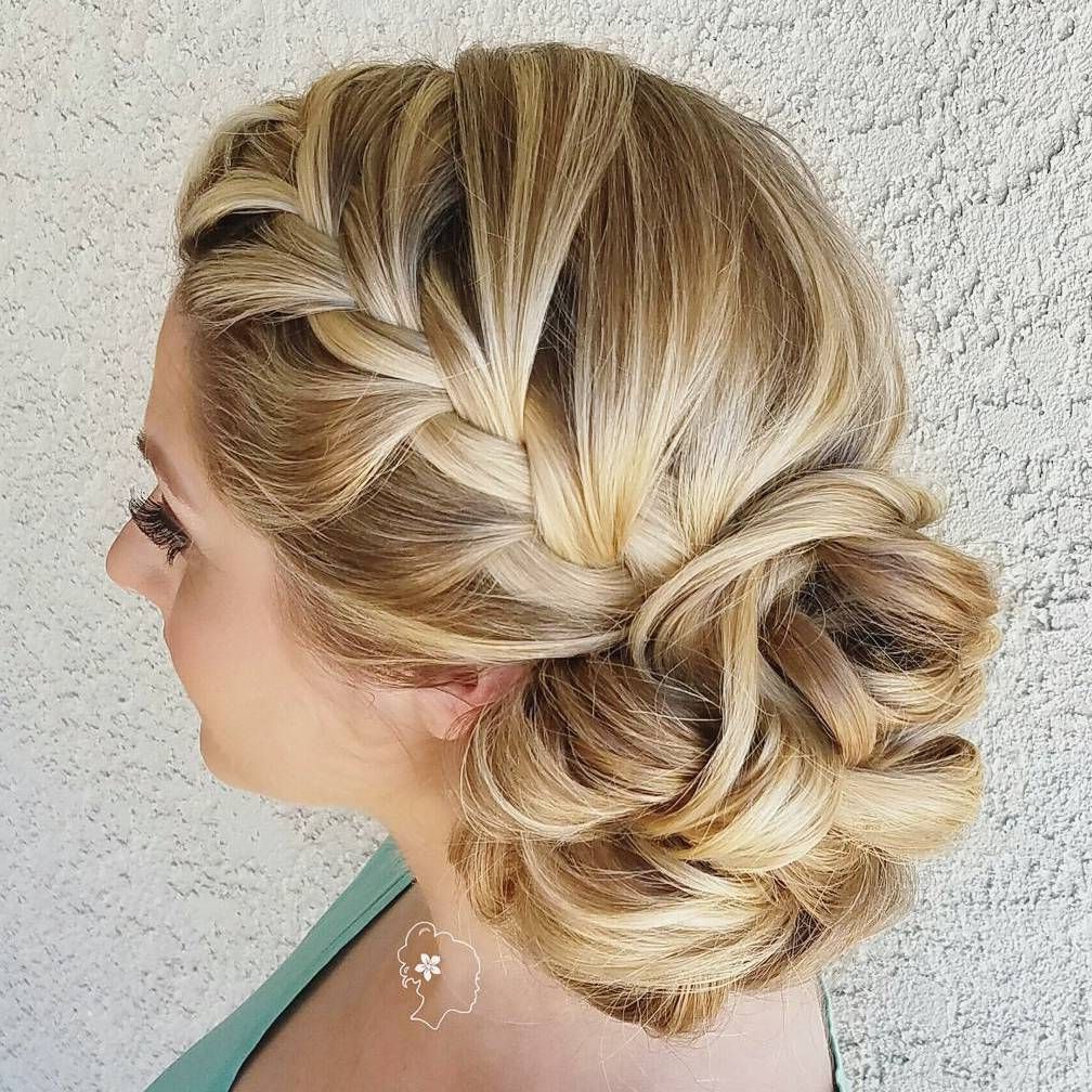 Fashionable Simplified Waterfall Braid Wedding Hairstyles With Regard To 40 Irresistible Hairstyles For Brides And Bridesmaids In  (View 4 of 20)