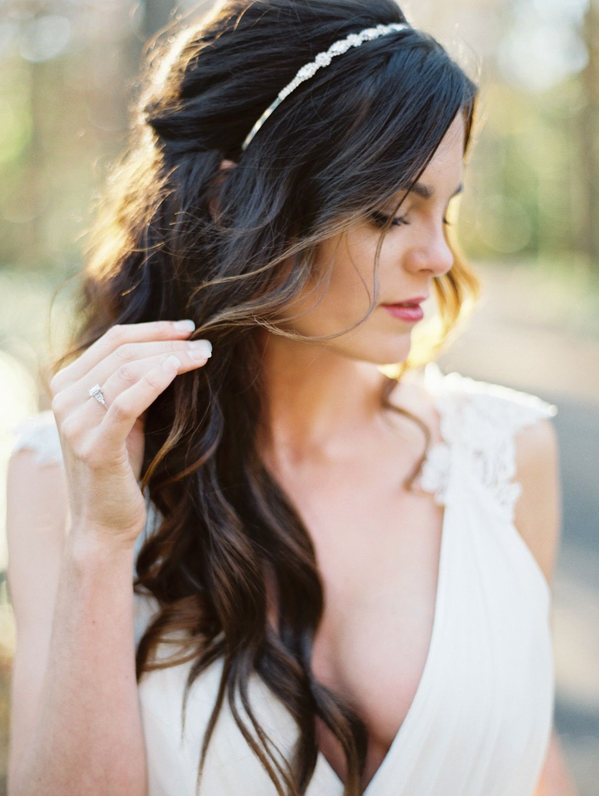 Half Up, Half Down Wedding Hairstyles For Every Type Of Bride (View 13 of 20)
