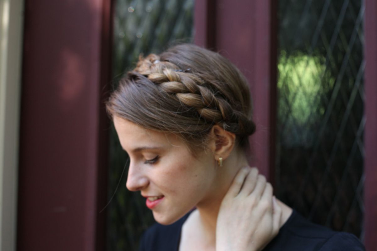 Most Current Natural Looking Braided Hairstyles For Brides For 10 Quick And Easy Hairstyles For Updo Newbies – Verily (View 16 of 20)