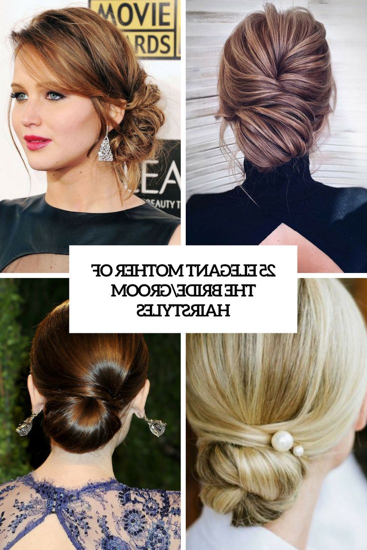 Most Up To Date Creative And Curly Updos For Mother Of The Bride Within 25 Elegant Mother Of The Bride/groom Hairstyles – Weddingomania (View 10 of 20)