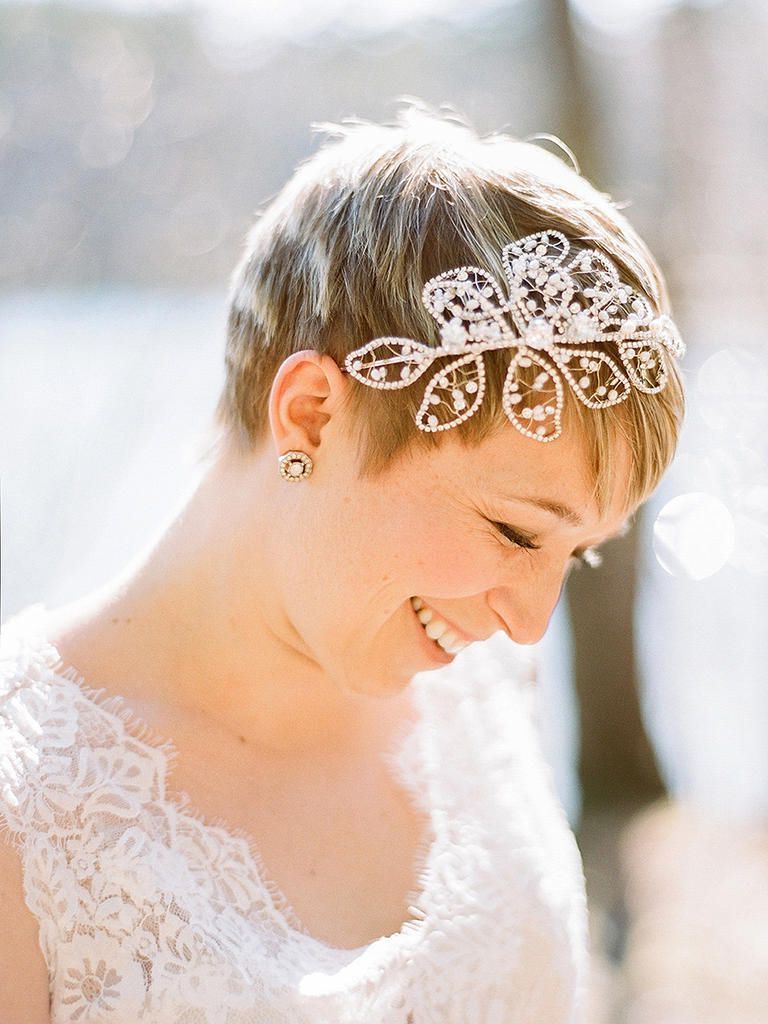 Spice Up An Adorable Pixie Cut With An Intricate Headband For A Intended For Well Known Neat Bridal Hairdos With Headband (View 13 of 20)
