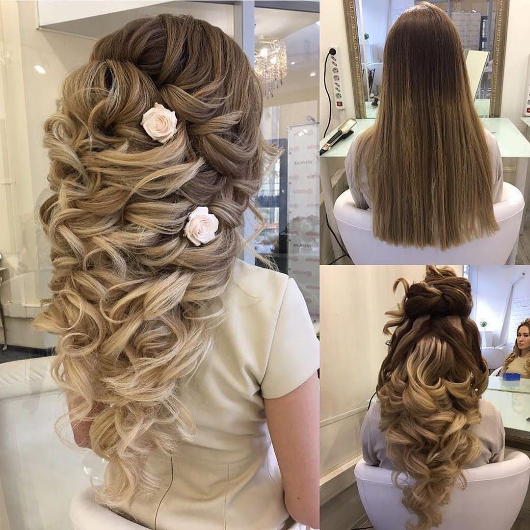 Wedding Hairstyles For Long Hair: Half Up, Half Down (Gallery 20 of 20)
