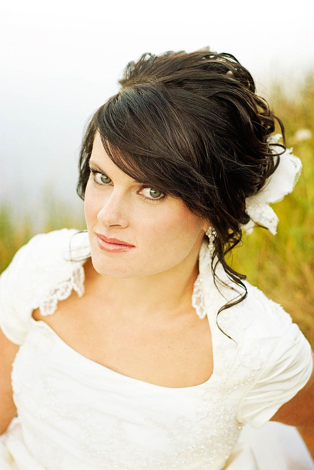 Wedding Hairstyles For Long Hair With Bangs (View 19 of 20)