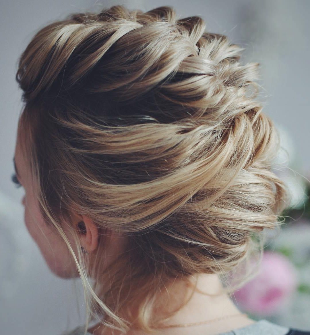 Well Known Cute Formal Half Updo Hairstyles For Thick Medium Hair Intended For 50 Hottest Prom Hairstyles For Short Hair (View 15 of 20)