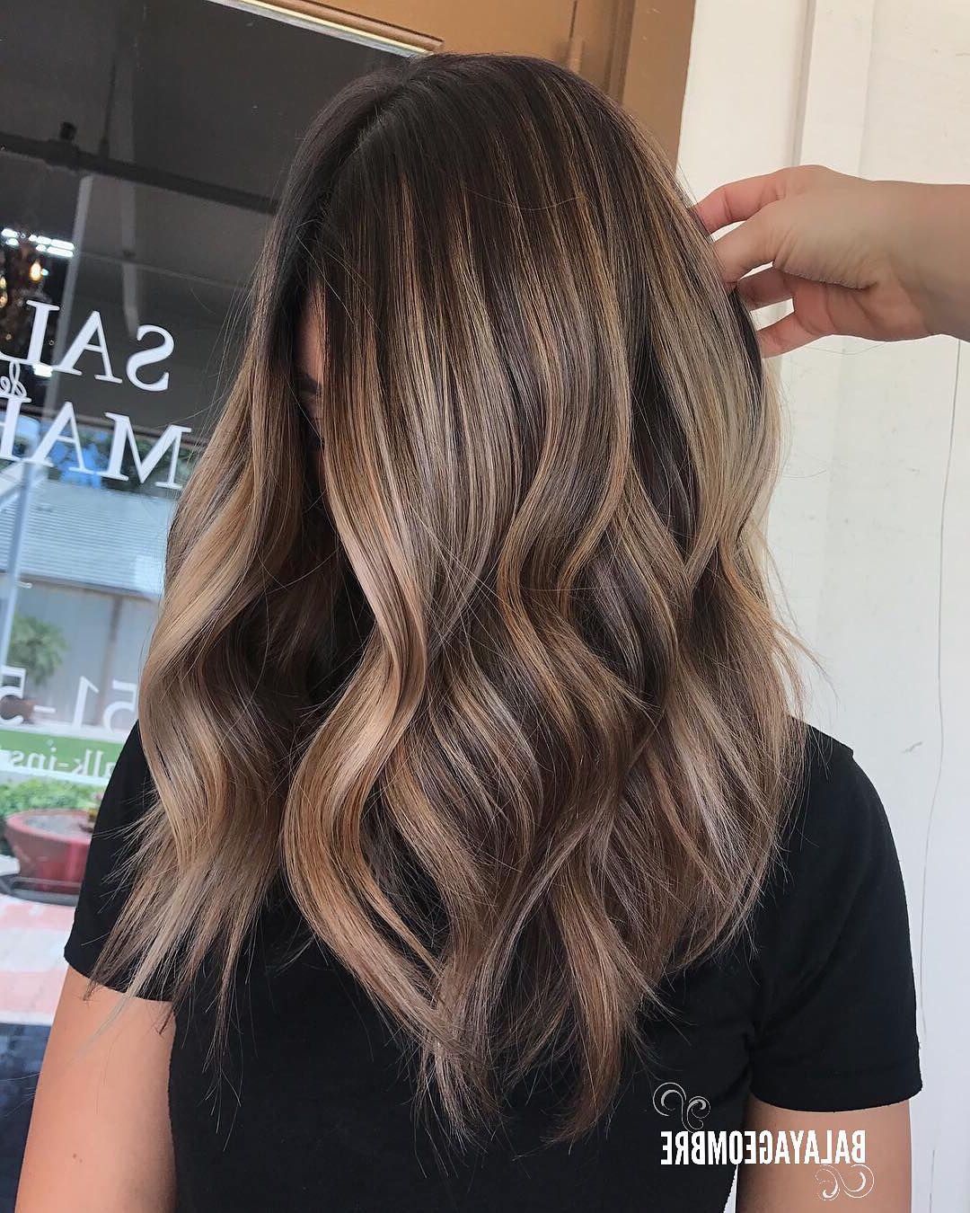 10 Best Medium Layered Hairstyles 2019 – Brown & Ash Blonde Fashion For Fashionable Brown Blonde Hair With Long Layers Hairstyles (View 5 of 20)