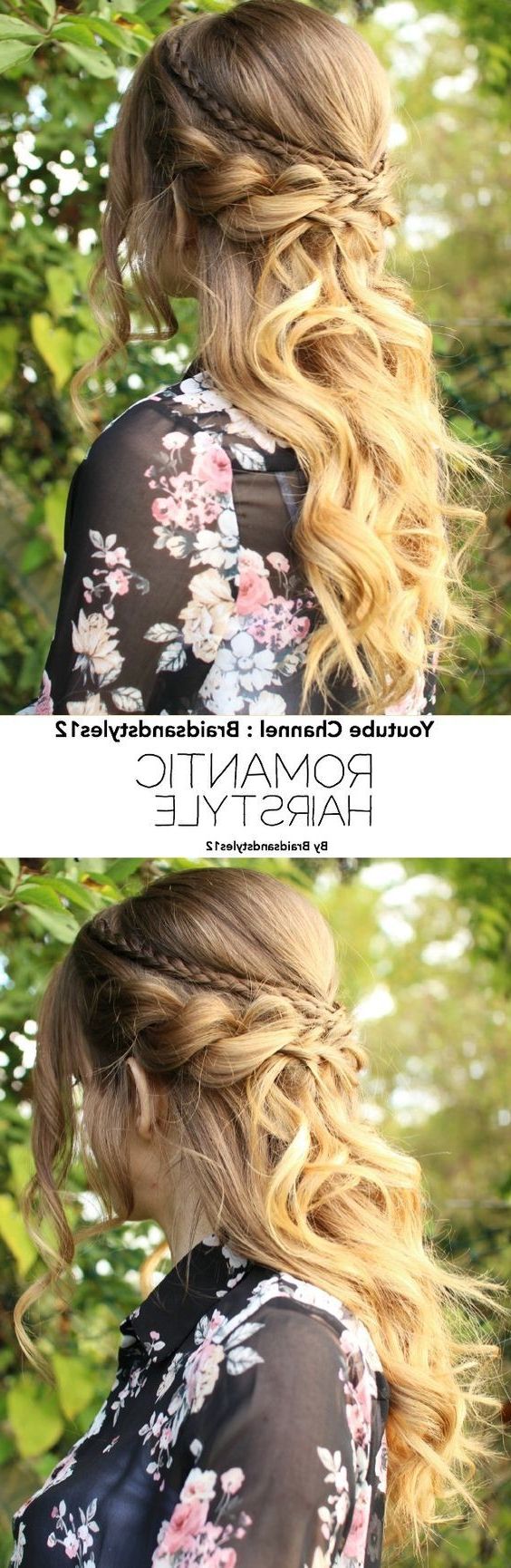 18 Elegant Hairstyles For Prom 2019 With Well Known Double Braided Prom Updos (View 18 of 20)
