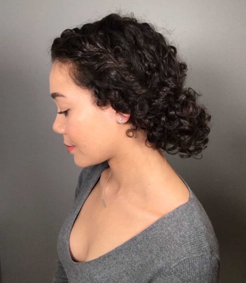 18 Stunning Curly Prom Hairstyles For 2019 – Updos, Down Do's & Braids! Inside Most Current Curly Prom Prom Hairstyles (View 11 of 20)