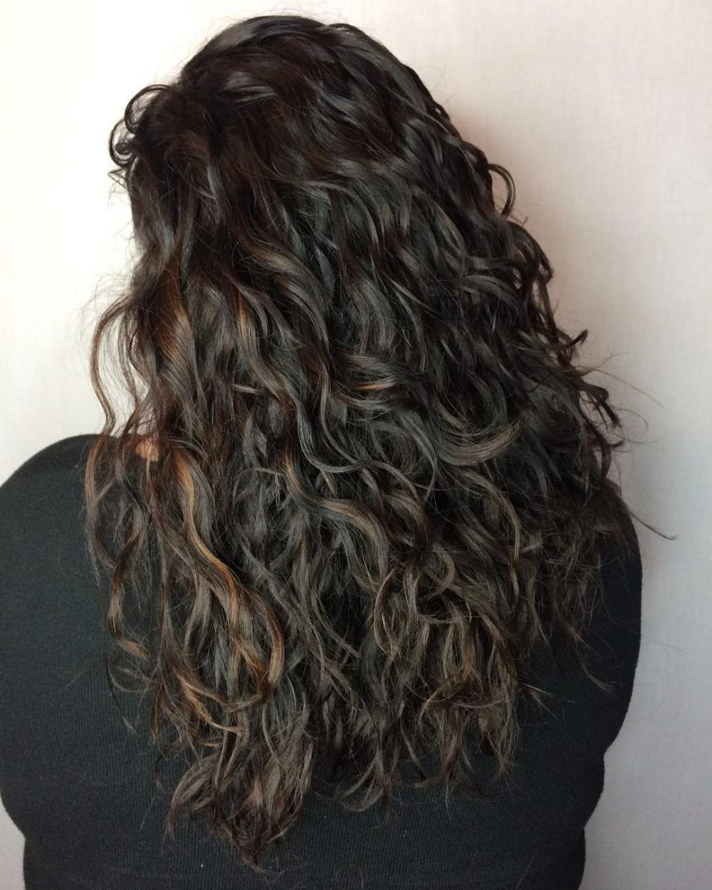 2019 Long Curly Layers Hairstyles Intended For Top 23 Long Curly Hair Ideas Of  (View 1 of 20)