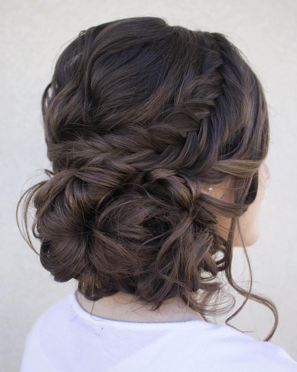 40 Most Delightful Prom Updos For Long Hair In 2019 In 2019 Inside Most Recently Released Formal Dutch Fishtail Prom Updos (View 6 of 20)