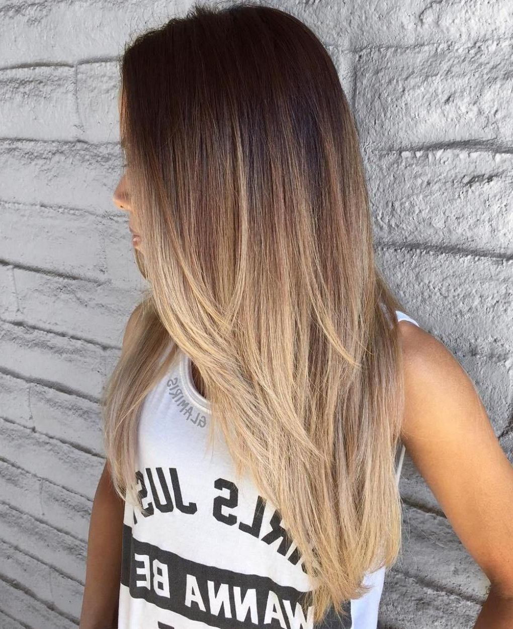60 Most Beneficial Haircuts For Thick Hair Of Any Length In 2019 Intended For Favorite Layered Ombre For Long Hairstyles (View 1 of 20)