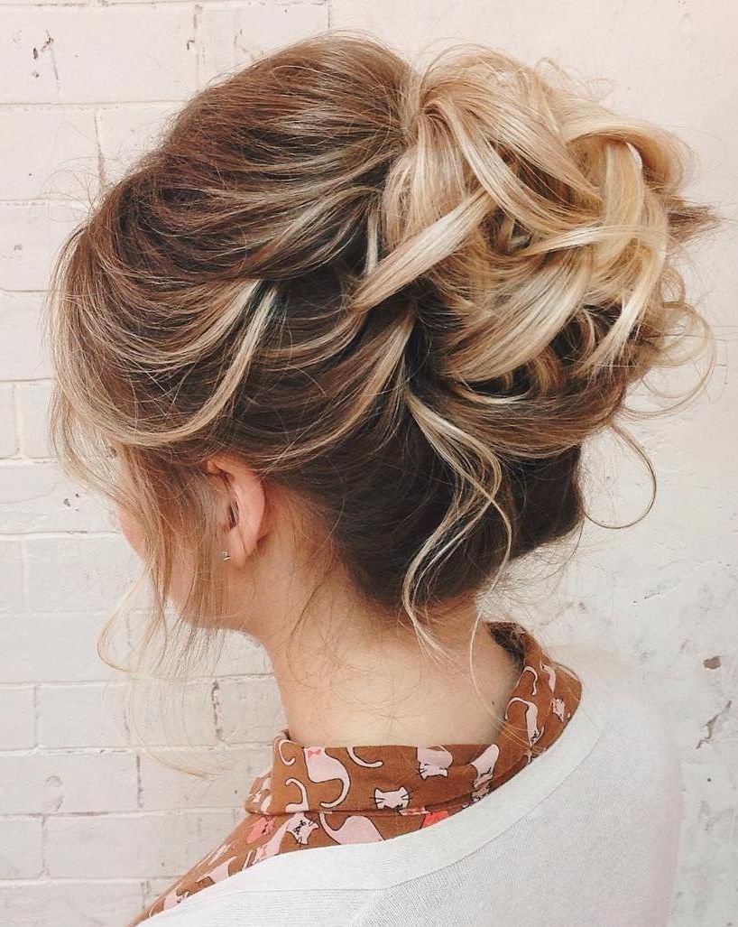 60 Updos For Thin Hair That Score Maximum Style Point In Newest Twisted Low Bun Hairstyles For Prom (View 20 of 20)